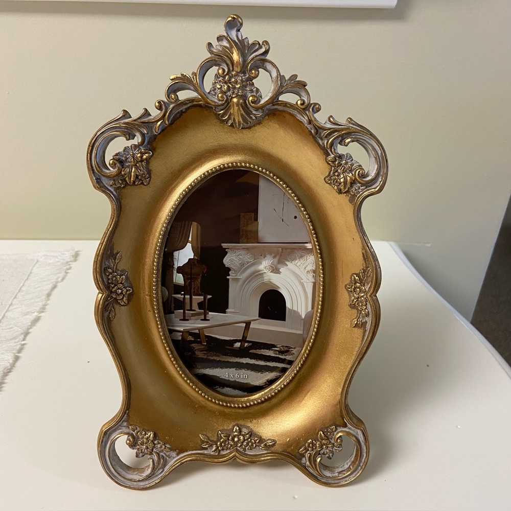 Ornate Gold Picture Frame